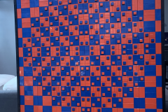 Bulging Checkerboard Optical Illusion